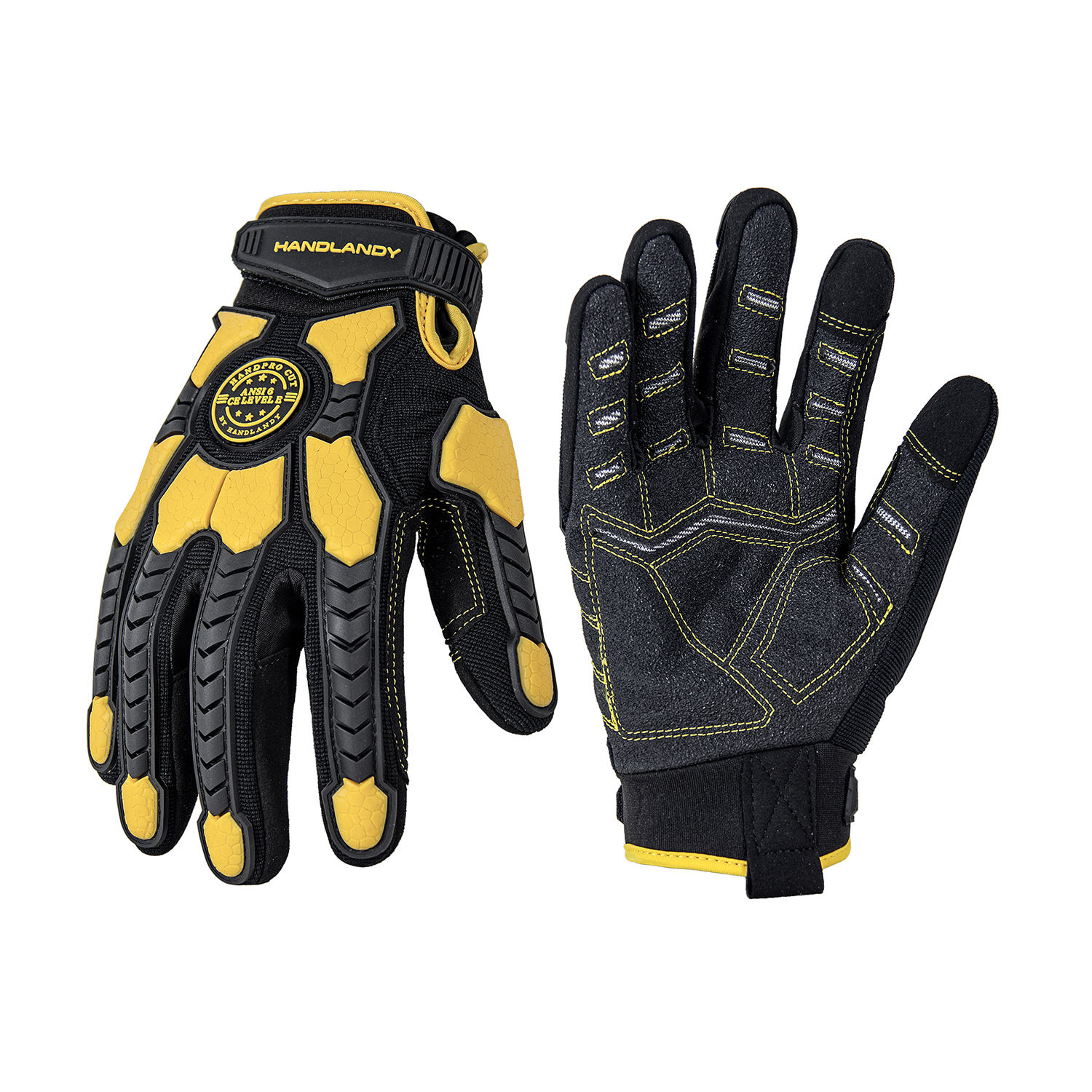 Heavy Duty Work Gloves, Cut 6  - مراجعة Work Glove Impact وسعره