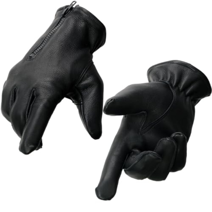 Motorcycle driving gloves for  - مراجعة Leather Driving Glove وسعره