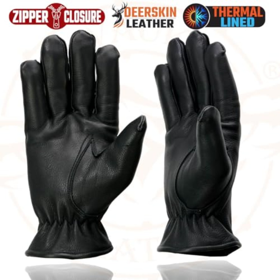 Motorcycle driving gloves for  - مراجعة Leather Driving Glove وسعره