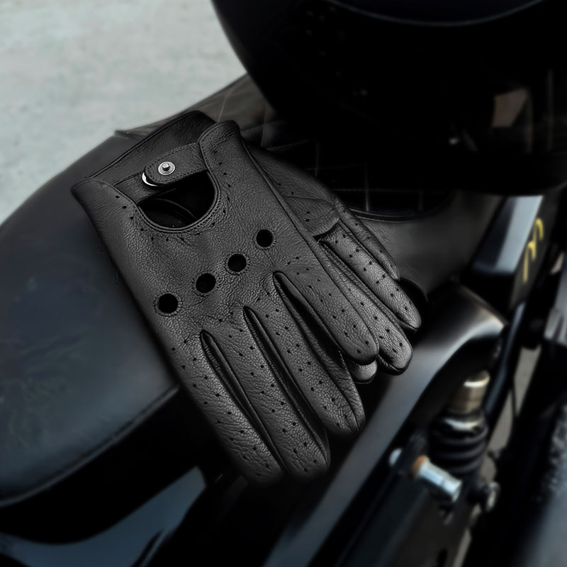 Genuine Leather Gloves for Men - مراجعة Leather Driving Glove وسعره
