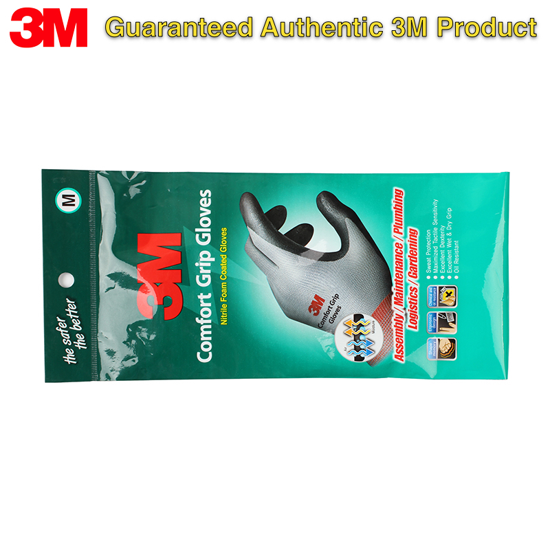 3M Work Gloves Comfort Grip We - مراجعة Nitrile Mechanic Glove وسعره