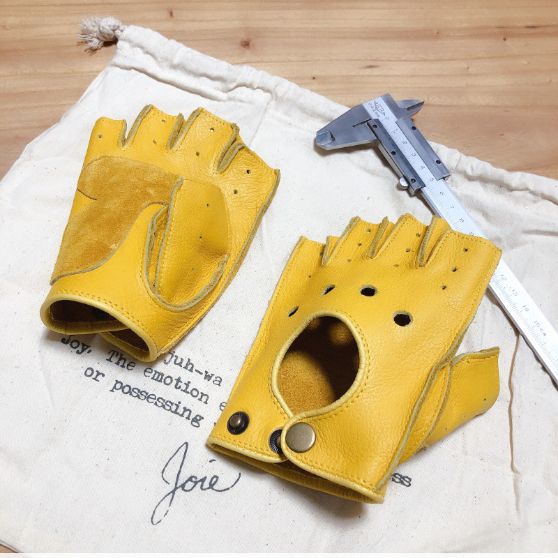 Motorcycle Retro Locomotive Ri - مراجعة Leather Driving Glove وسعره