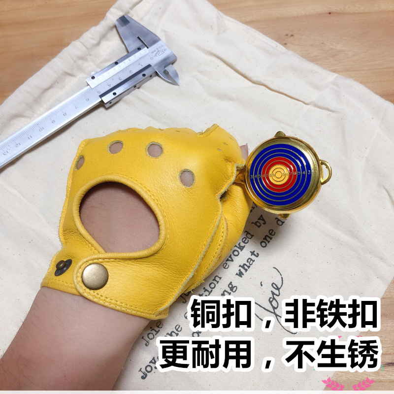 Motorcycle Retro Locomotive Ri - مراجعة Leather Driving Glove وسعره