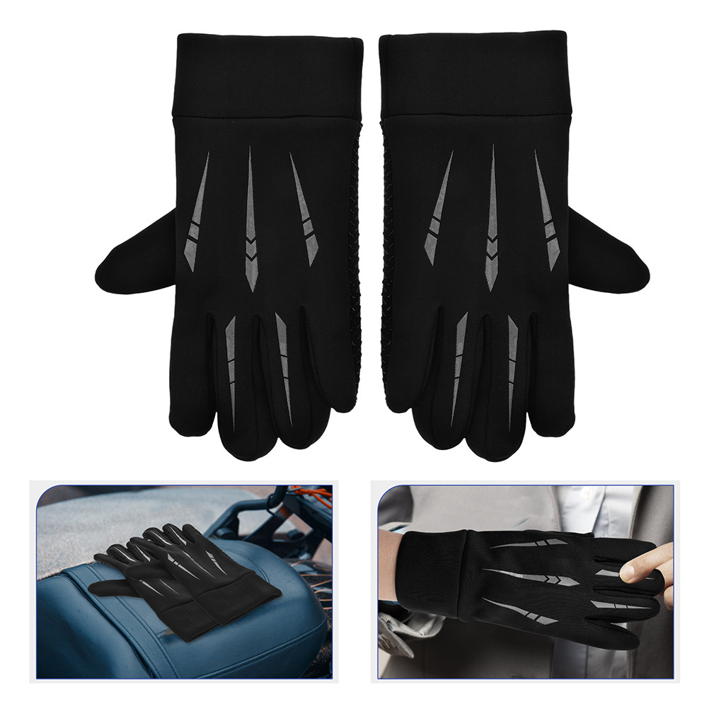 2Pairs Full Finger Motorcycle  - مراجعة Winter Glove Insulated وسعره