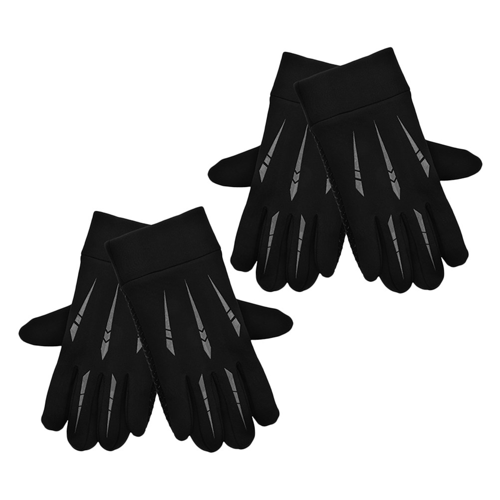 2Pairs Full Finger Motorcycle  - مراجعة Winter Glove Insulated وسعره