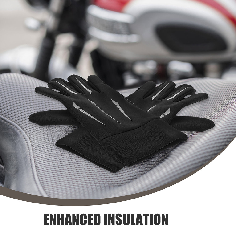 2Pairs Full Finger Motorcycle  - مراجعة Winter Glove Insulated وسعره