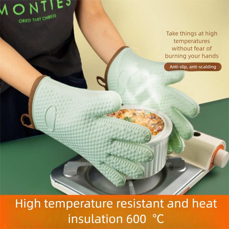 Non-slip Silicone Oven Mitts w - مراجعة Oven Mitt Silicone وسعره