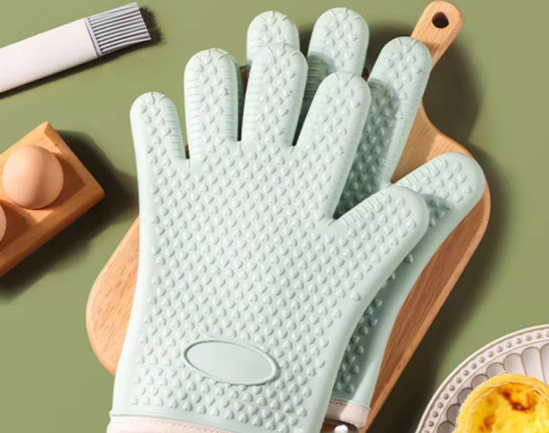 Non-slip Silicone Oven Mitts w - مراجعة Oven Mitt Silicone وسعره