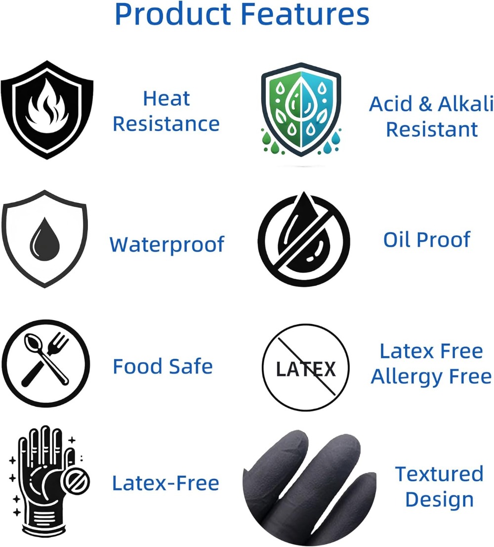 Heat Resistant BBQ Gloves: 4 R - مراجعة Heat Resistant Glove وسعره