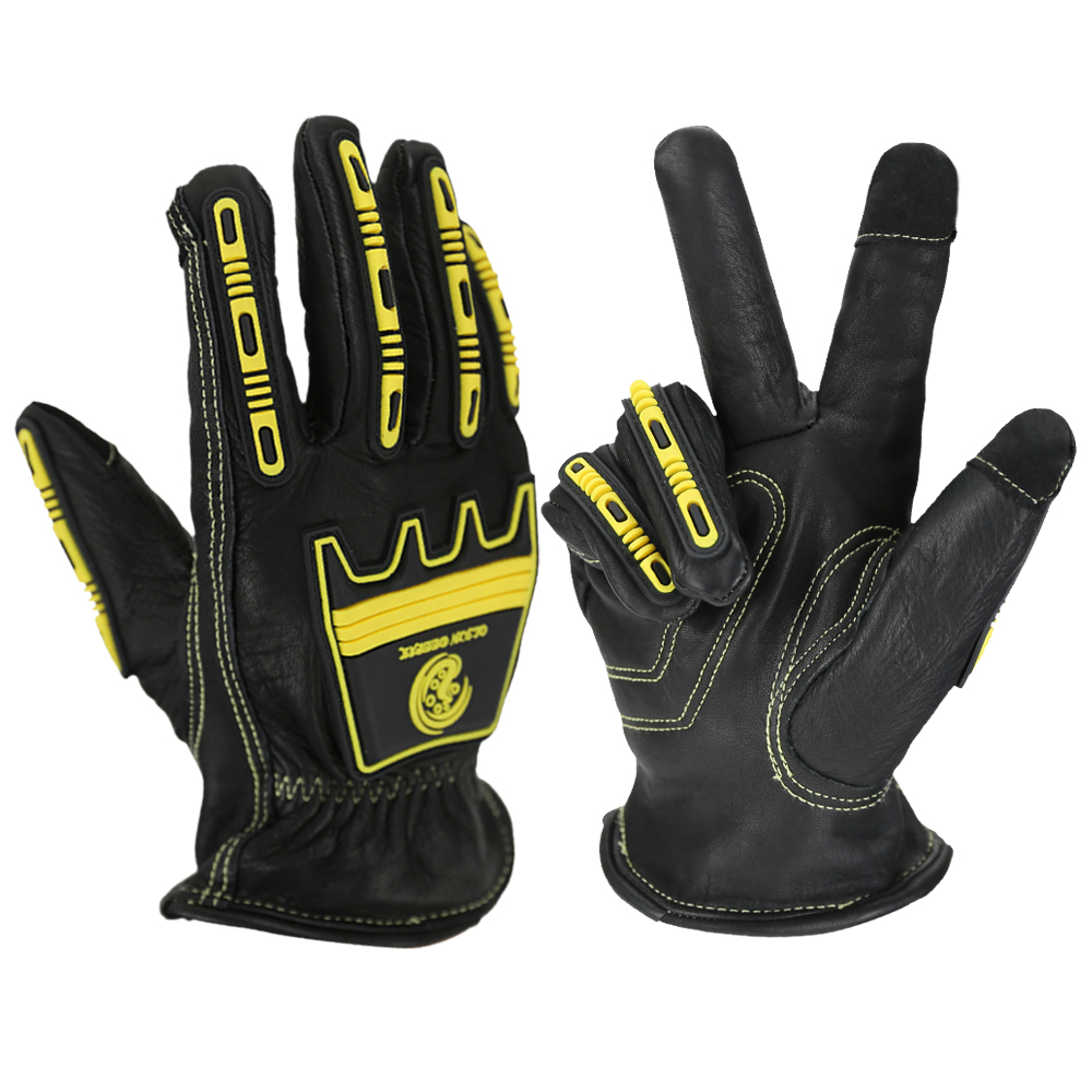 Impact Leather Work Gloves,Win - مراجعة Work Glove Impact وسعره