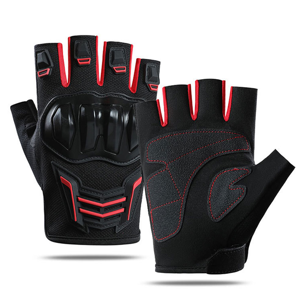 Breathable Motorcycle Gloves S - مراجعة Cycling Glove Padded وسعره