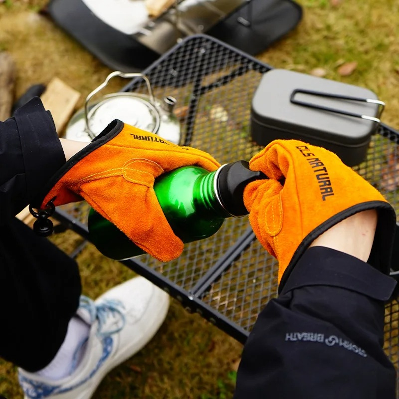 Heat Resistant BBQ Gloves Cowh - مراجعة Heat Resistant Glove وسعره