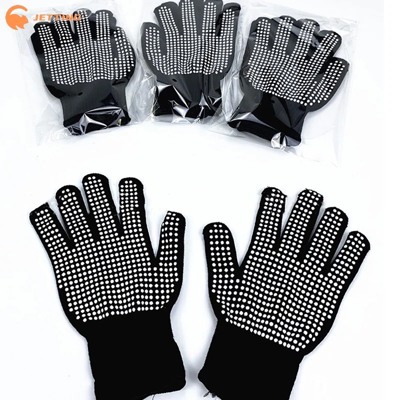 1Pcs Hair Salon Styling Gloves - مراجعة Heat Resistant Glove وسعره