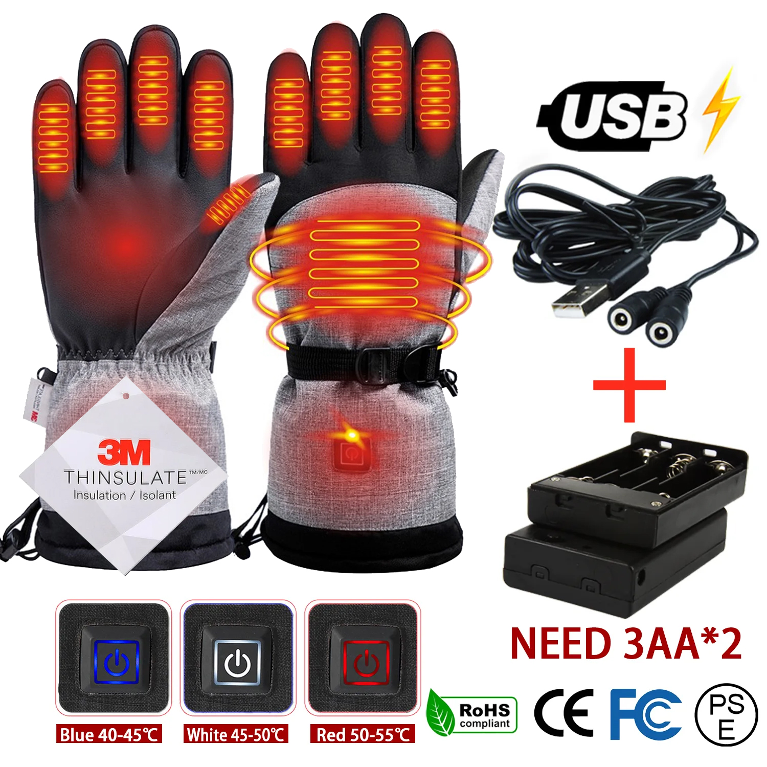 Winter Gloves 3M Cotton Heatin - مراجعة Winter Glove Insulated وسعره