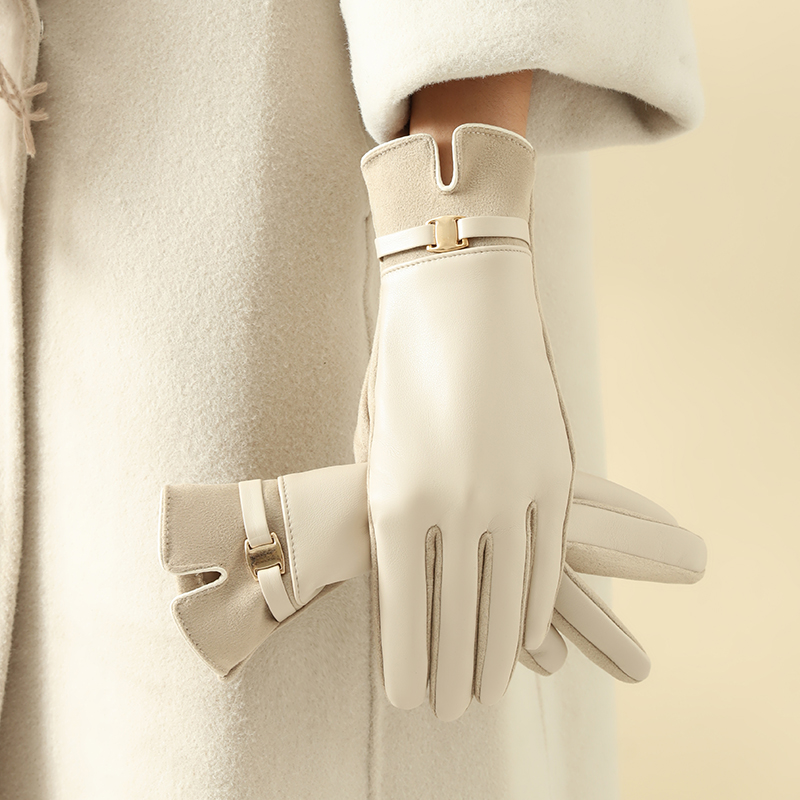 1 Pair of Gloves for Women in  - مراجعة Leather Driving Glove وسعره