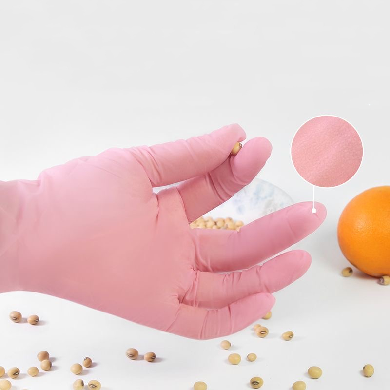 20/50/100PCS Pink Disposable G - مراجعة Nitrile Mechanic Glove وسعره
