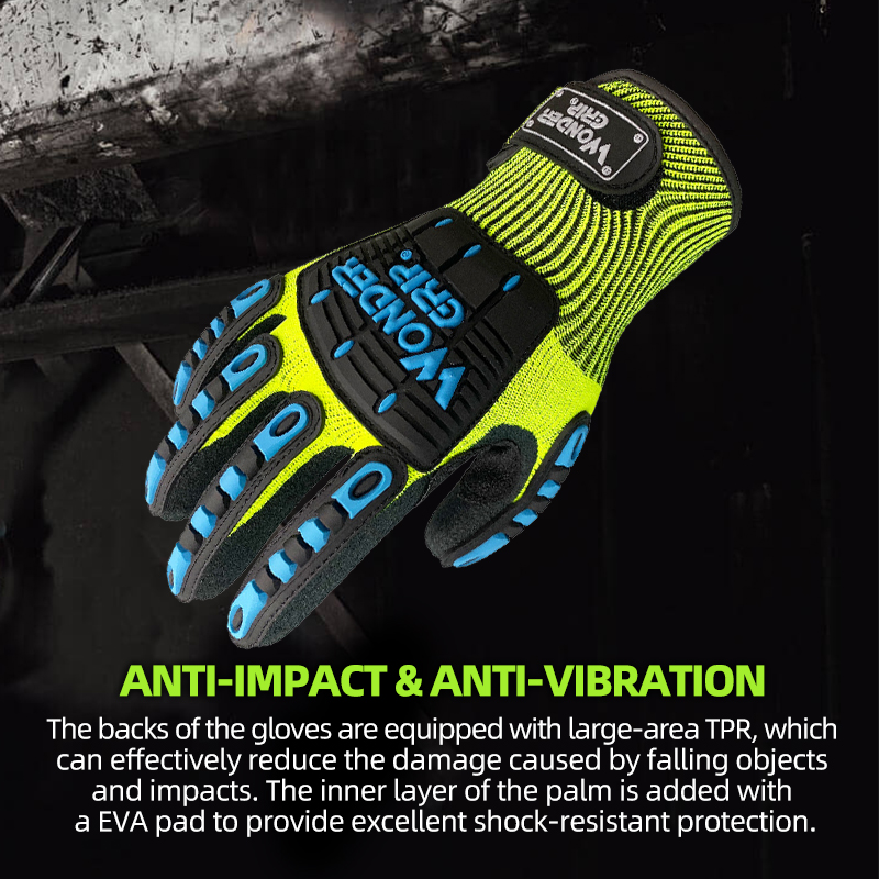 Wonder Grip Anti-Impact & Vibr - مراجعة Work Glove Impact وسعره