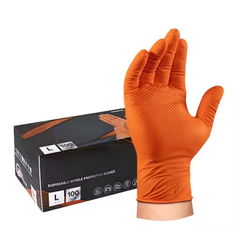 8mil Heavy Duty Industrial Ora - مراجعة Nitrile Mechanic Glove وسعره