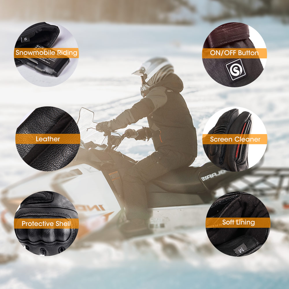 Snow Deer Winter Electric Heat - مراجعة Heat Resistant Glove وسعره