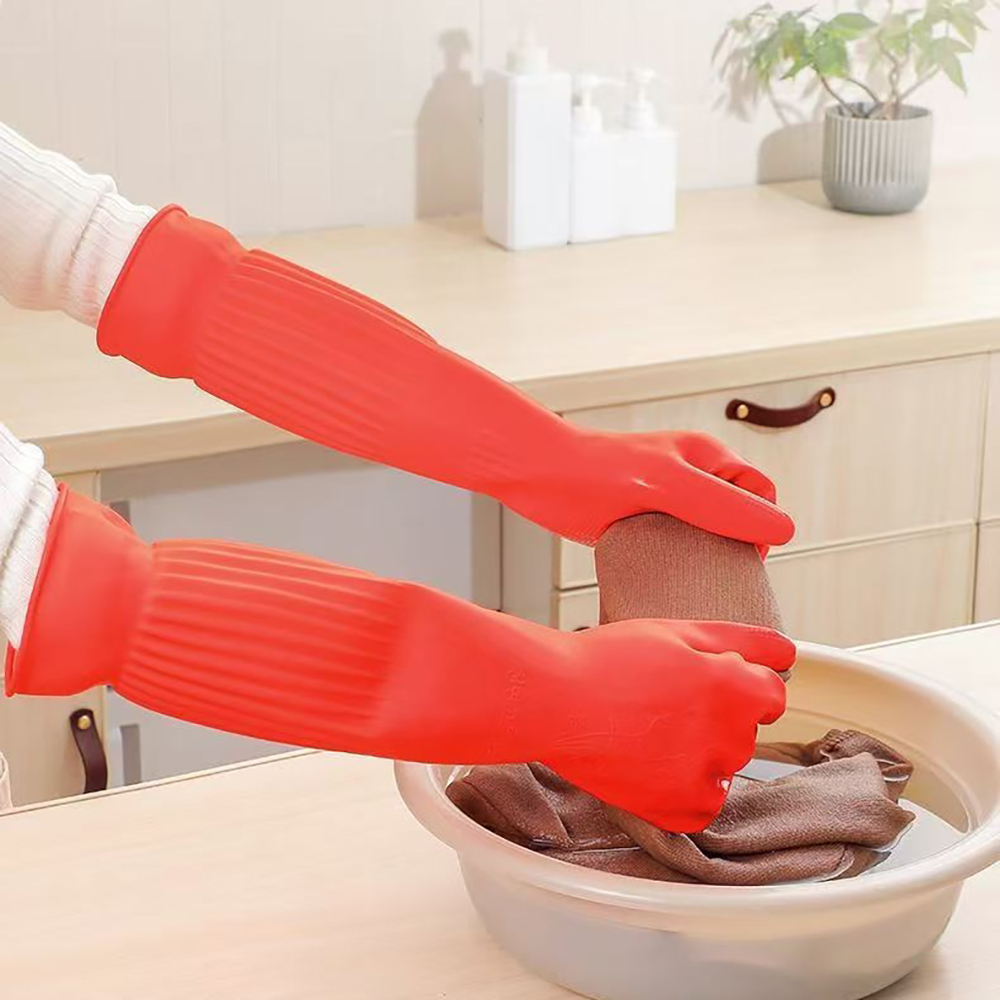 1 pair of cold-resistant glove - مراجعة Dish Glove Rubber وسعره