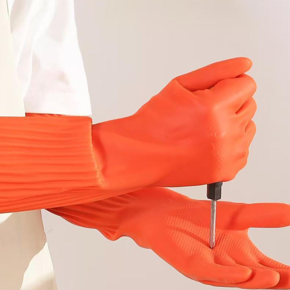 1 pair of cold-resistant glove - مراجعة Dish Glove Rubber وسعره