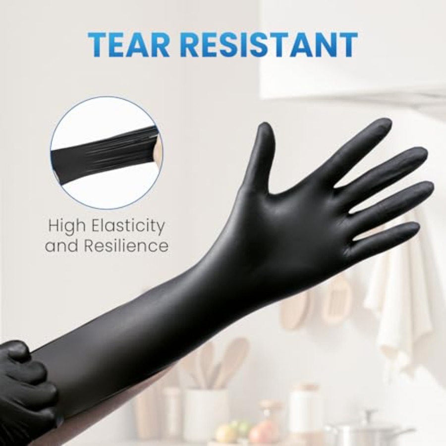 Nitrile Gloves, 100 Count Disp - مراجعة Exam Glove Nitrile وسعره