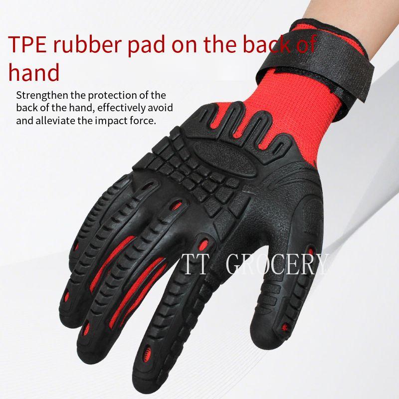 TPE Anti-Collision Impact-Resi - مراجعة Work Glove Impact وسعره