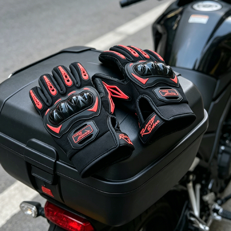 Men Motorcycle Gloves Summer B - مراجعة Motorcycle Glove Knuckle وسعره