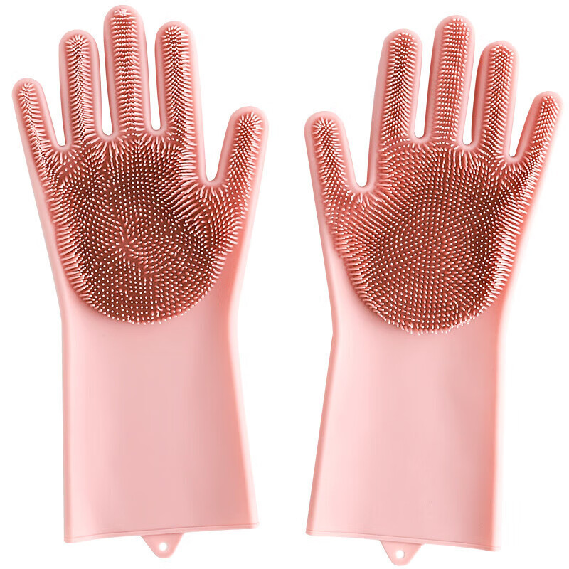 Silicone Dishwashing Gloves, M - مراجعة Dish Glove Rubber وسعره