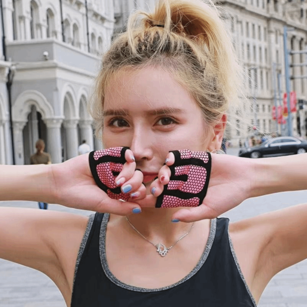 1 pair Breathable Gym Half Fin - مراجعة Workout Glove Gym وسعره