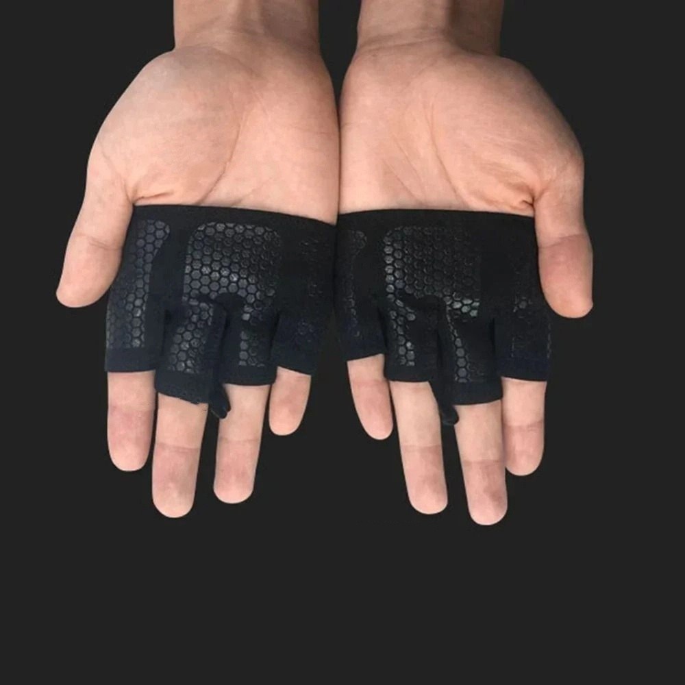 1 pair Breathable Gym Half Fin - مراجعة Workout Glove Gym وسعره