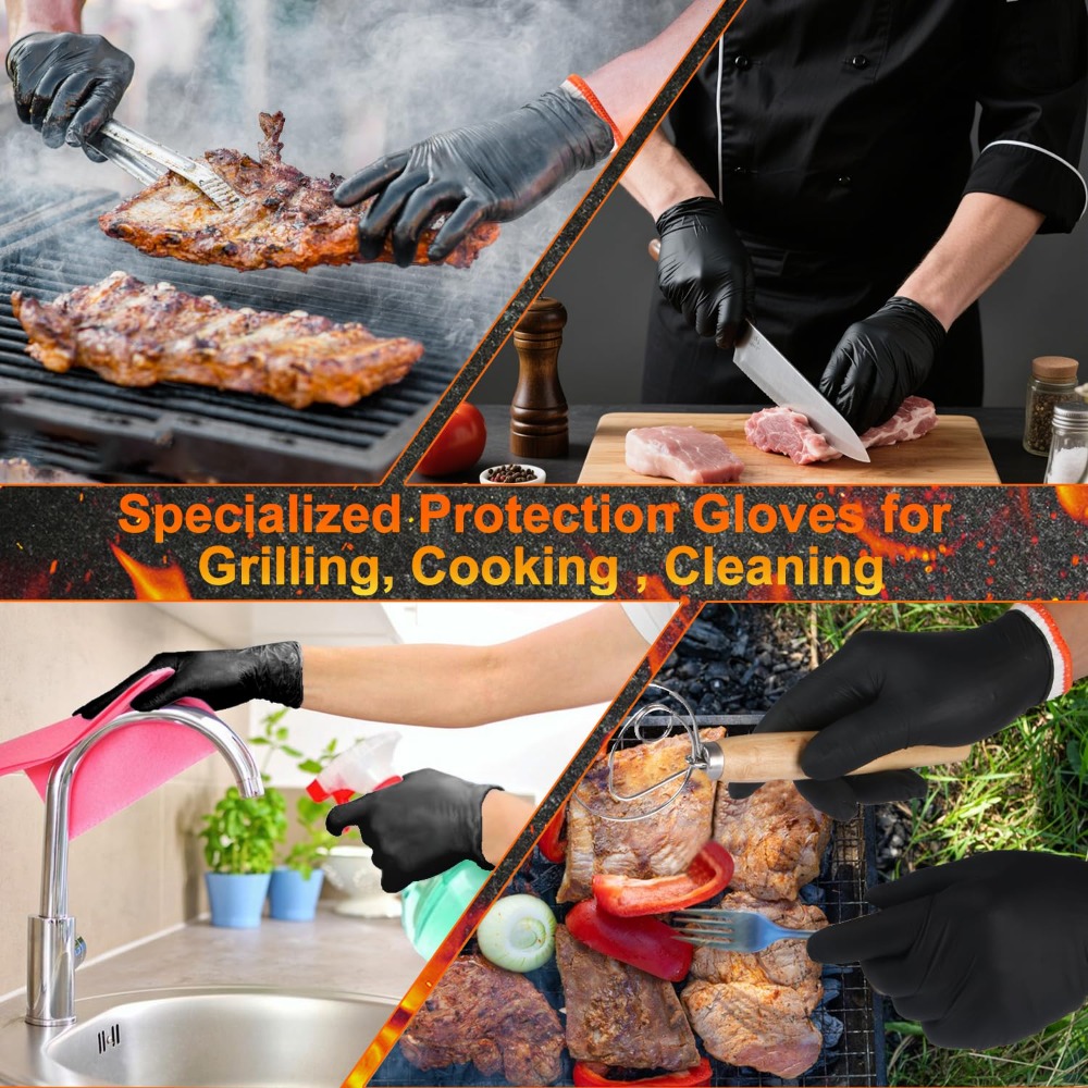 Disposable BBQ Gloves 100 Pack - مراجعة Heat Resistant Glove وسعره