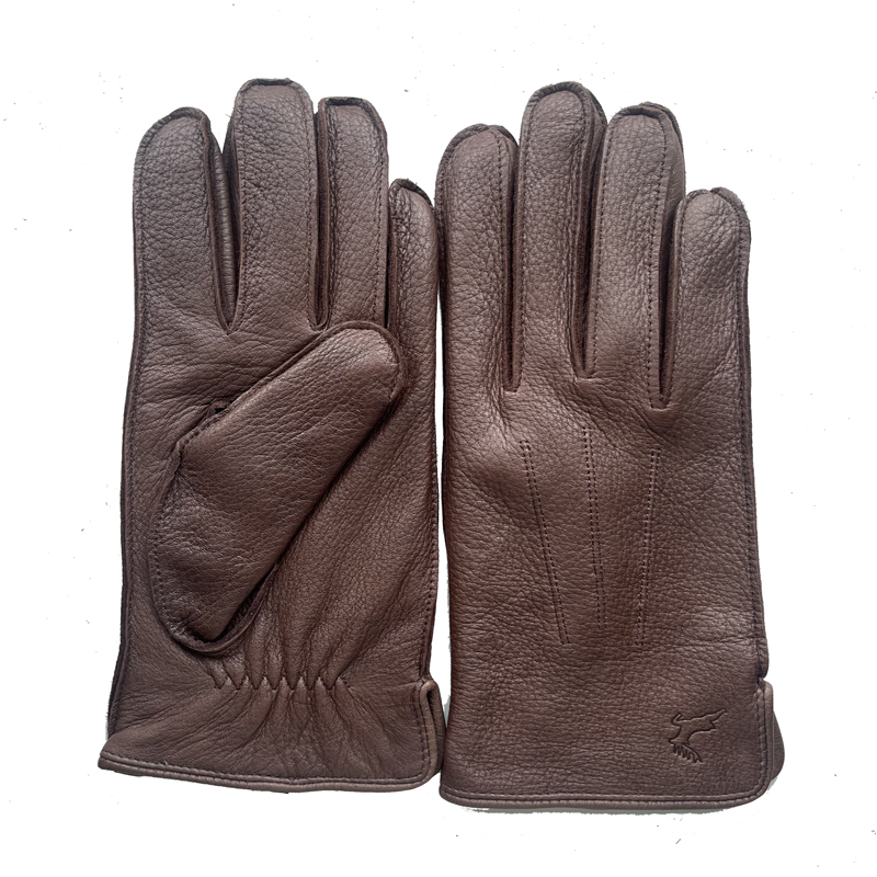 High Grade Man Deerskin Leathe - مراجعة Wool Glove Lined وسعره
