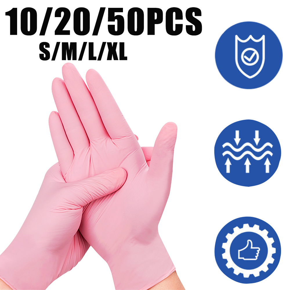 10/20/50pcs Nitrile Gloves For - مراجعة Nitrile Mechanic Glove وسعره