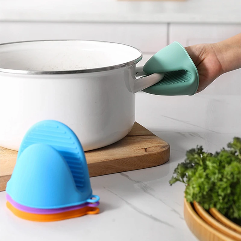 2PCS Kitchen Oven Mitts Silico - مراجعة Oven Mitt Silicone وسعره