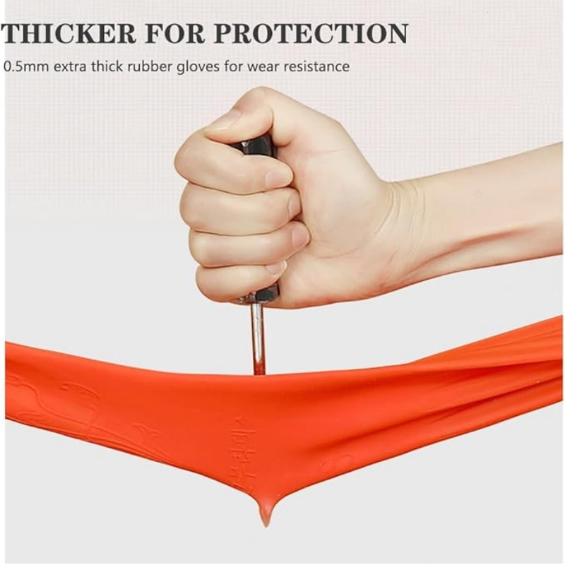 45CM Extra-Long Rubber Cleanin - مراجعة Dish Glove Rubber وسعره