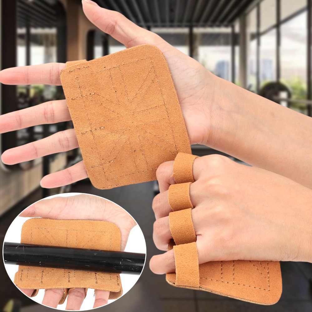 Cowhide Leather Weight Lifting - مراجعة Workout Glove Gym وسعره