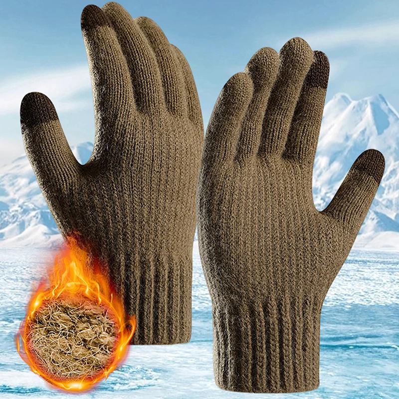 2025 Men's Winter Warm Touchsc - مراجعة Wool Glove Lined وسعره