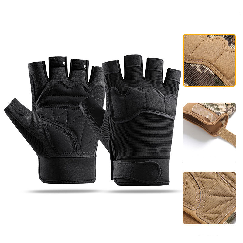 Cycling Tactical Gloves Men Wo - مراجعة Cycling Glove Padded وسعره
