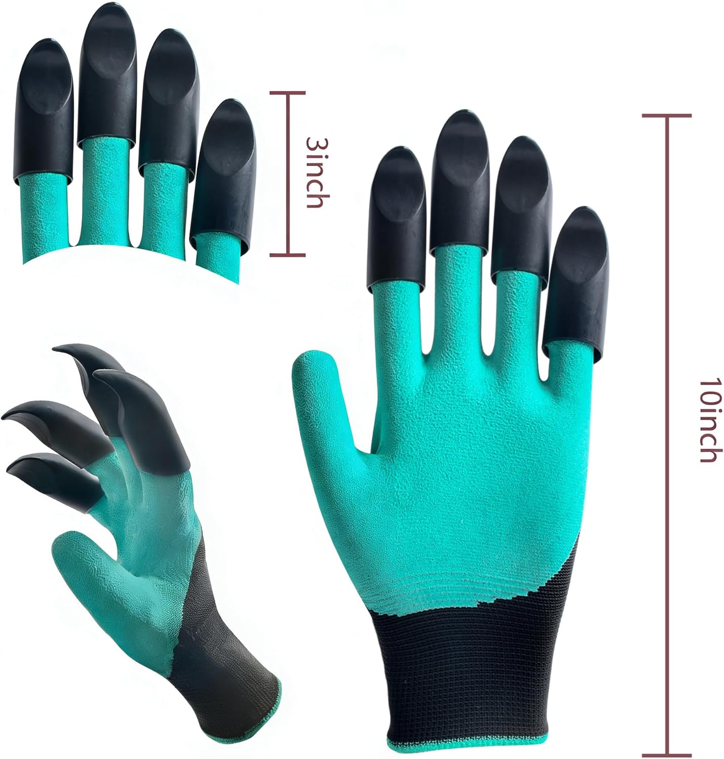 Gardening Gloves with Claw,Pla - مراجعة Gardening Glove Waterproof وسعره