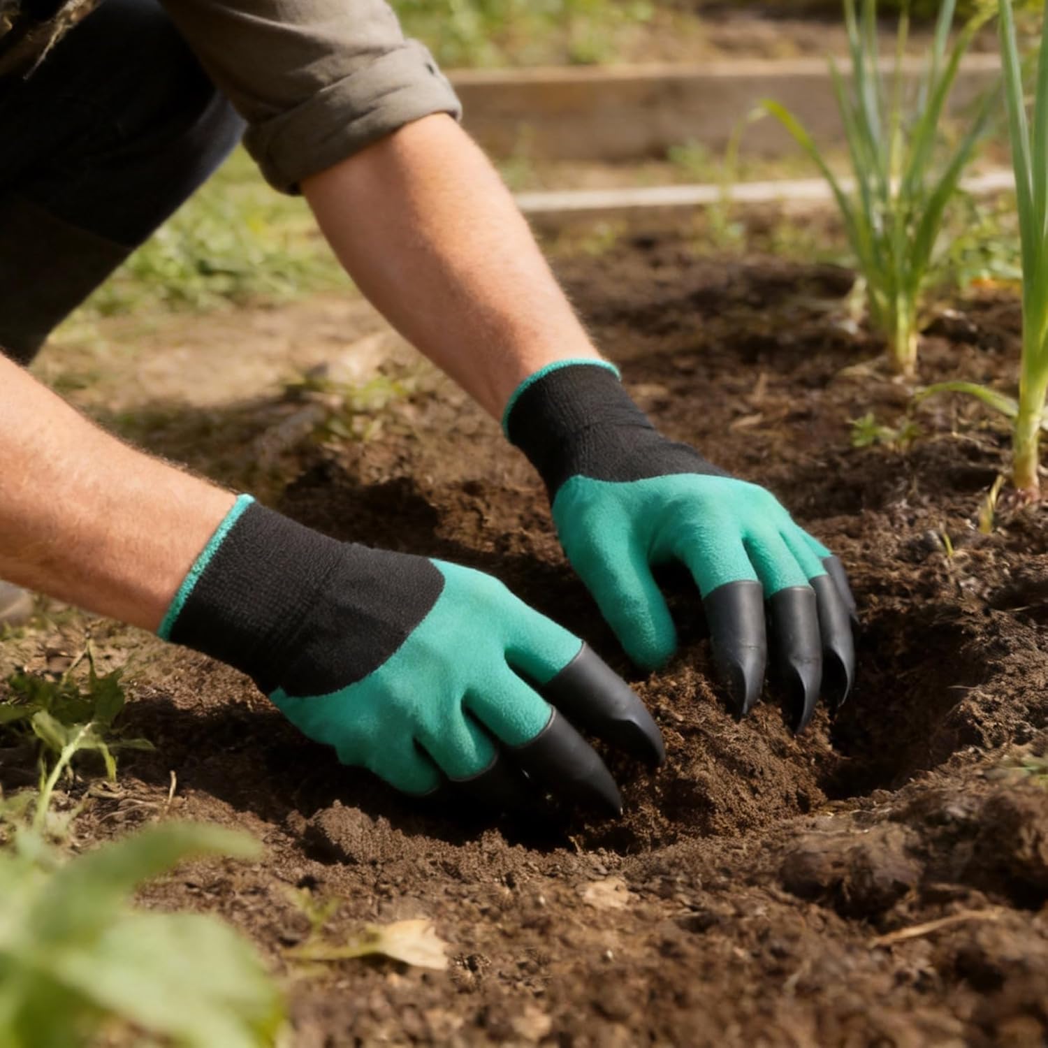 Gardening Gloves with Claw,Pla - مراجعة Gardening Glove Waterproof وسعره
