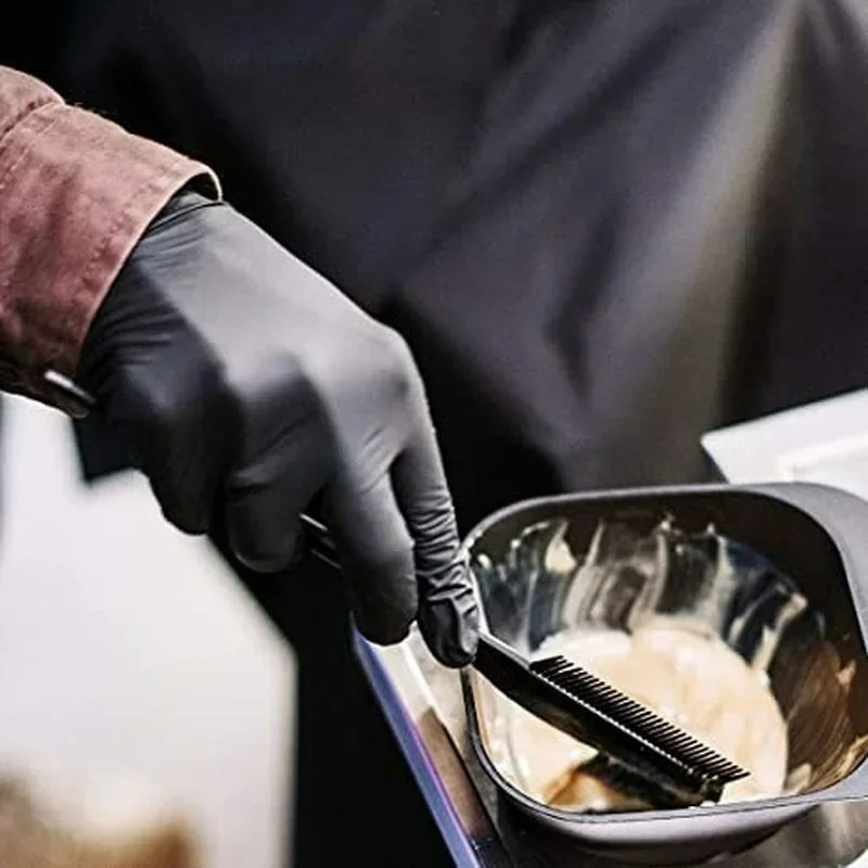 Black Nitrile Gloves Disposabl - مراجعة Nitrile Mechanic Glove وسعره