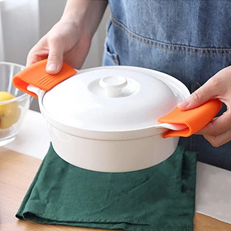 2PCS Silicone Gloves Non Stick - مراجعة Oven Mitt Silicone وسعره