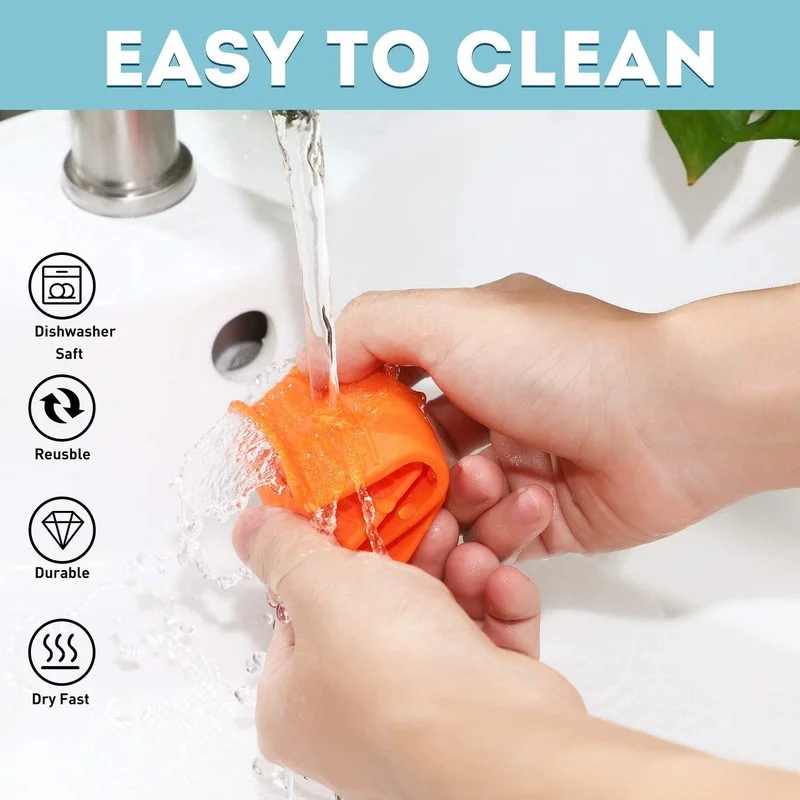 2PCS Silicone Gloves Non Stick - مراجعة Oven Mitt Silicone وسعره