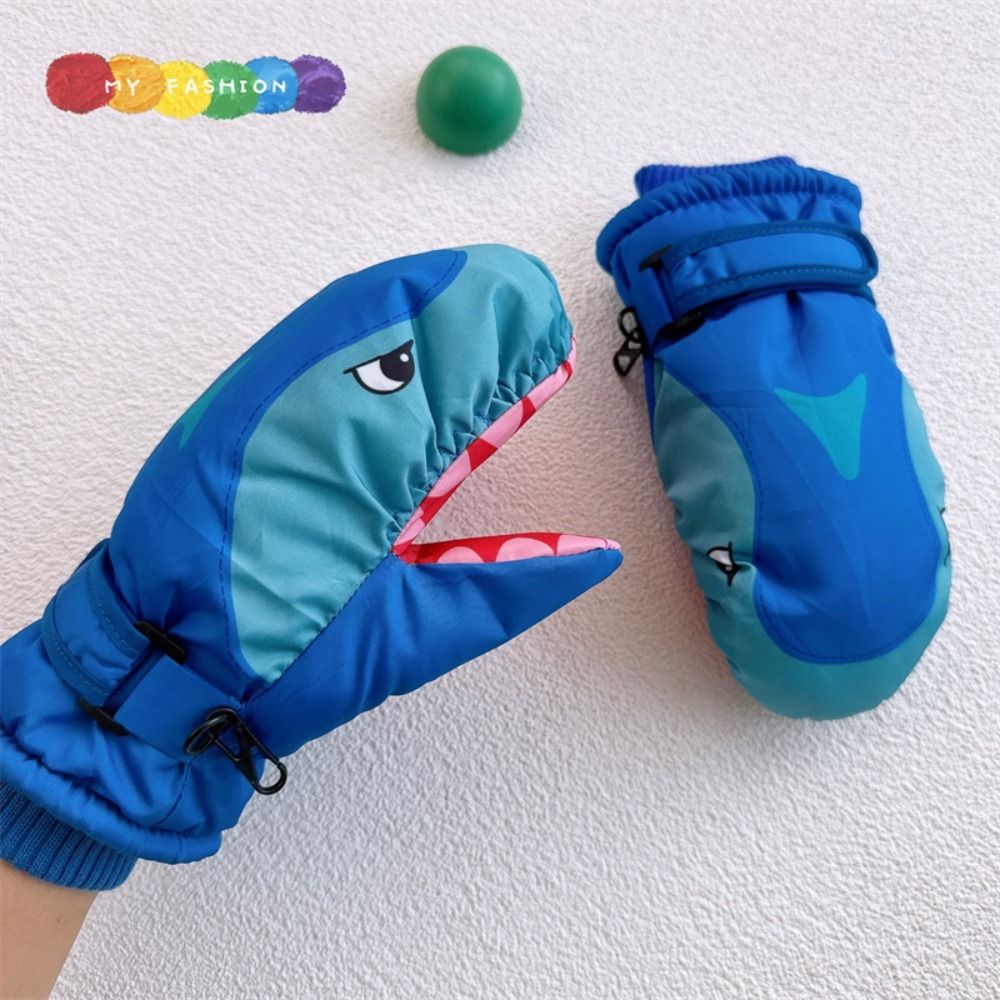 Cartoon Children Ski Gloves Wa - مراجعة Ski Glove Waterproof وسعره