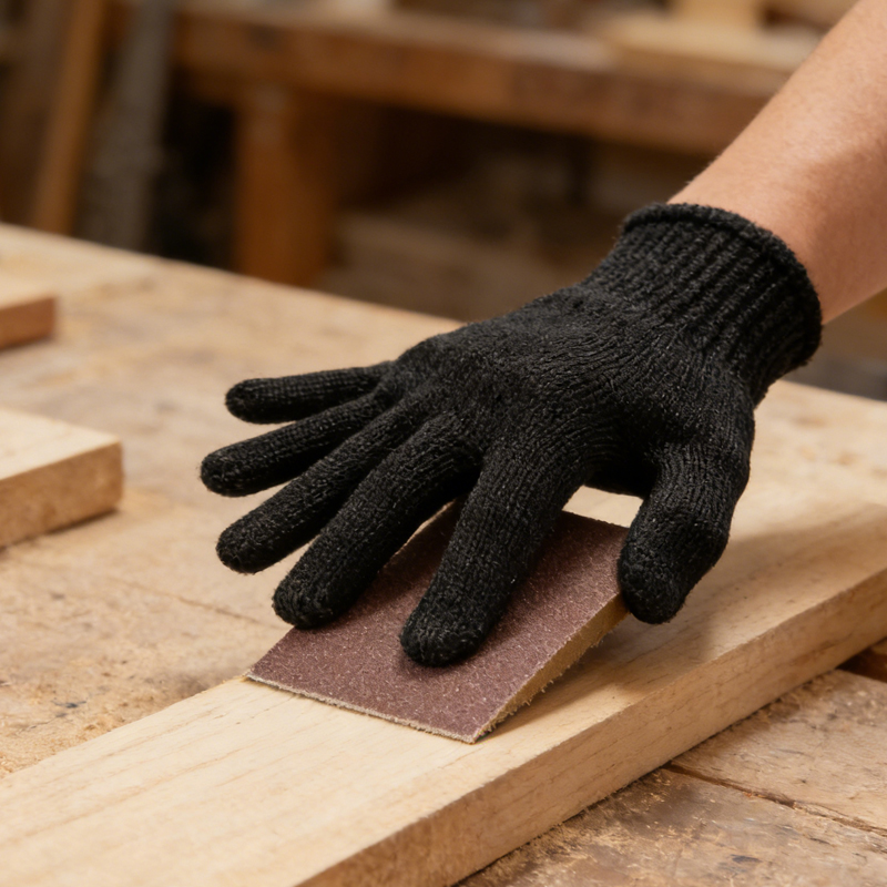 1 Pair Black Anti Cutting Glov - مراجعة Cut Resistant Glove وسعره