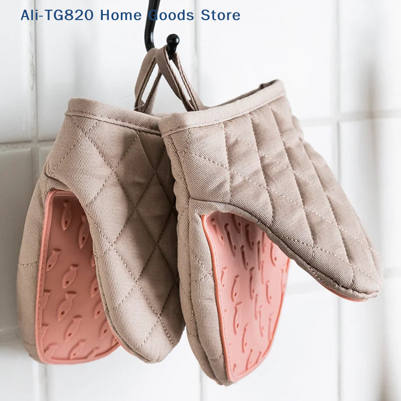 Silicone Anti-scalding Oven Gl - مراجعة Oven Mitt Silicone وسعره