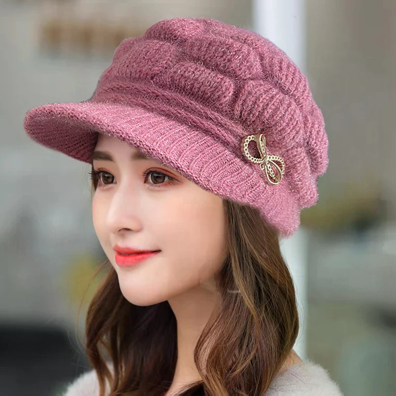 Winter Warm Hat Knitted Hat Ca - مراجعة Wool Glove Lined وسعره