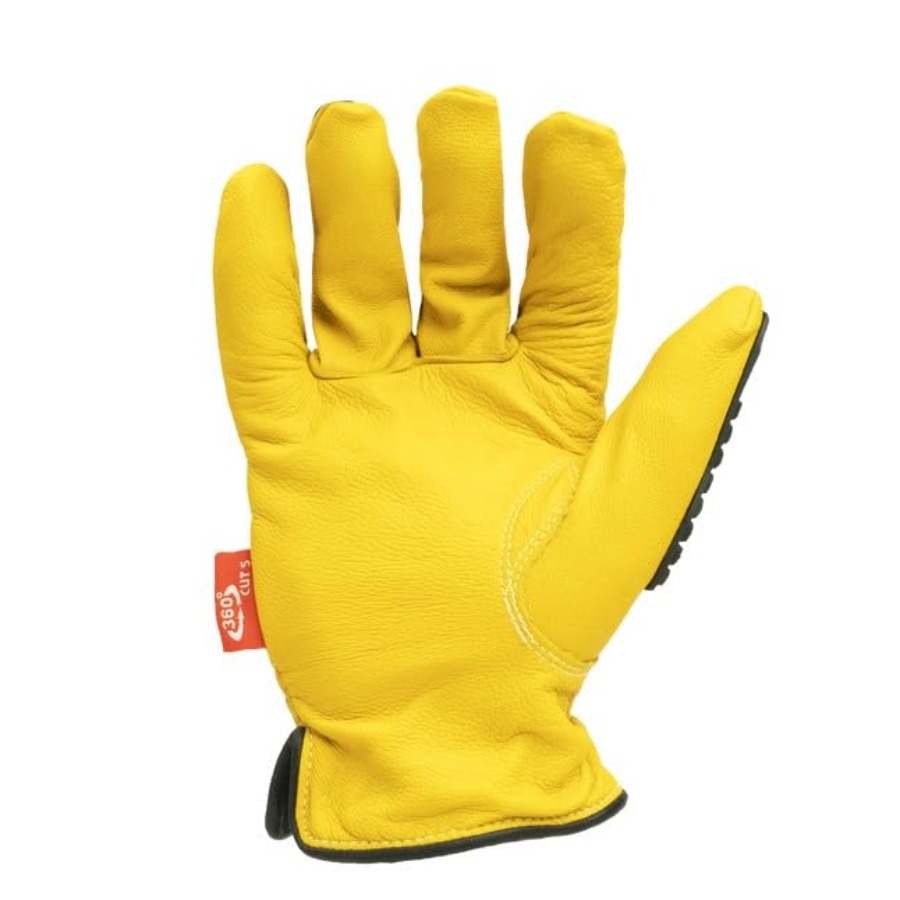 Mens Work Glove 360 CUT LEATHE - مراجعة Work Glove Impact وسعره