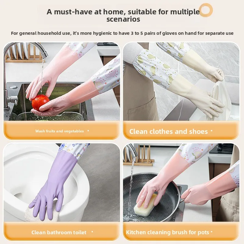 Winter Warm Waterproof Dishwas - مراجعة Dish Glove Rubber وسعره